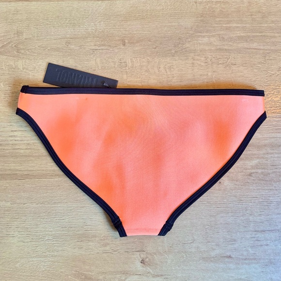 TRIANGL Neoprene Neon Coral Swim Bottoms - Picture 5 of 8